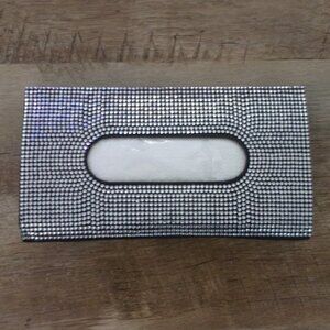 Bling Bling Car Sun Visor Tissue Box